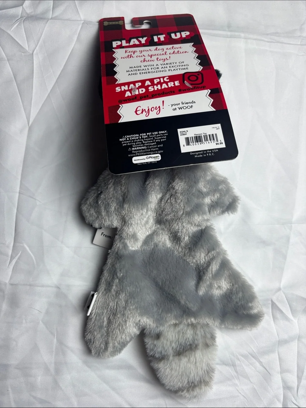 Woof bnwt dog